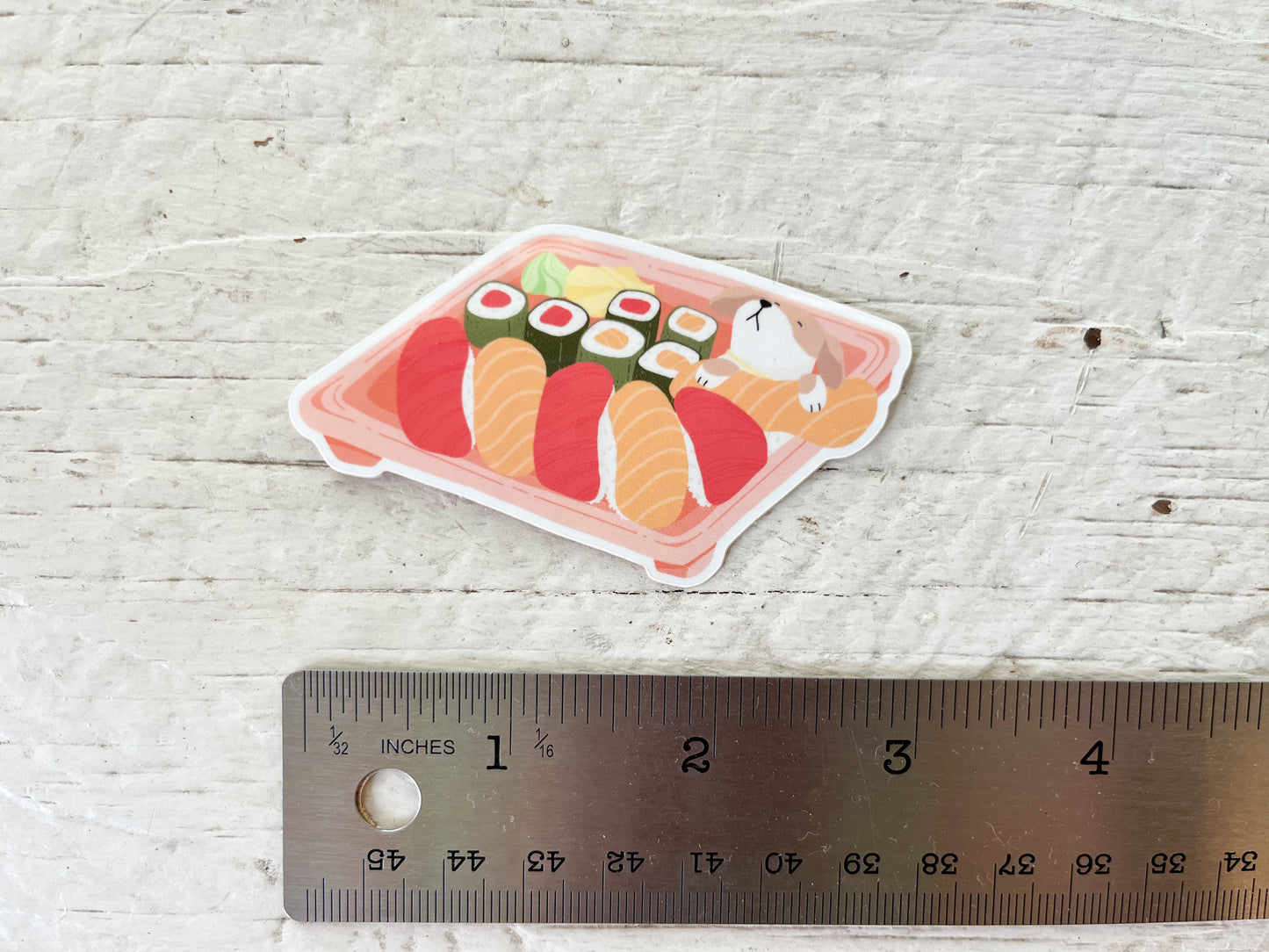 Sushi Dog Sticker