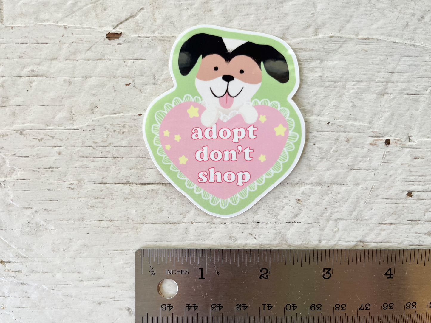 Adopt Don't Shop Sticker