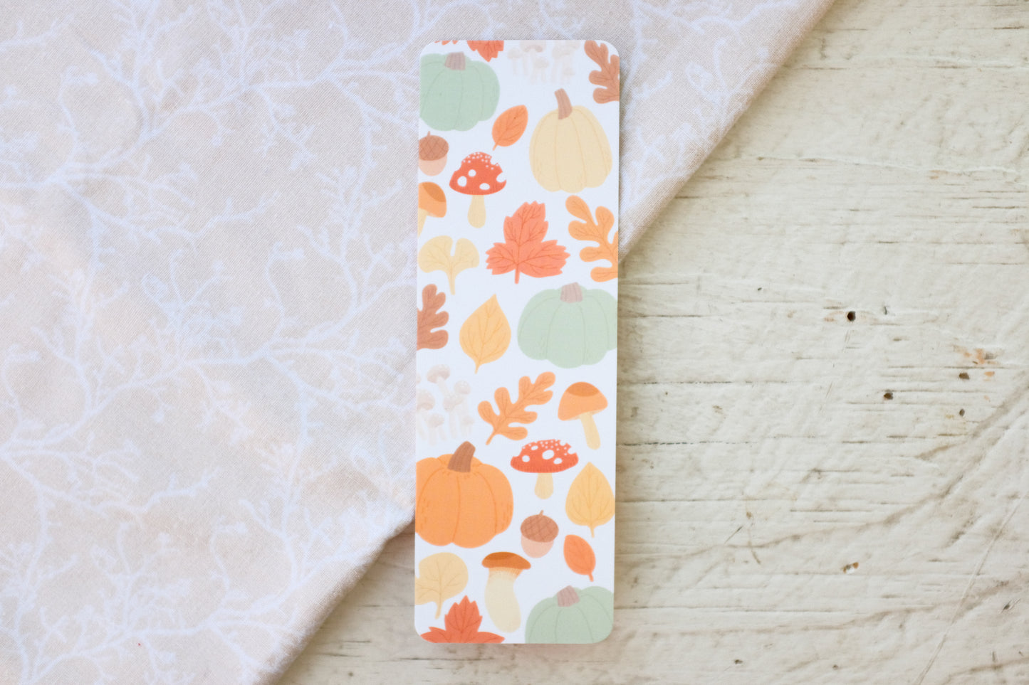 Fall Forager Bookmark