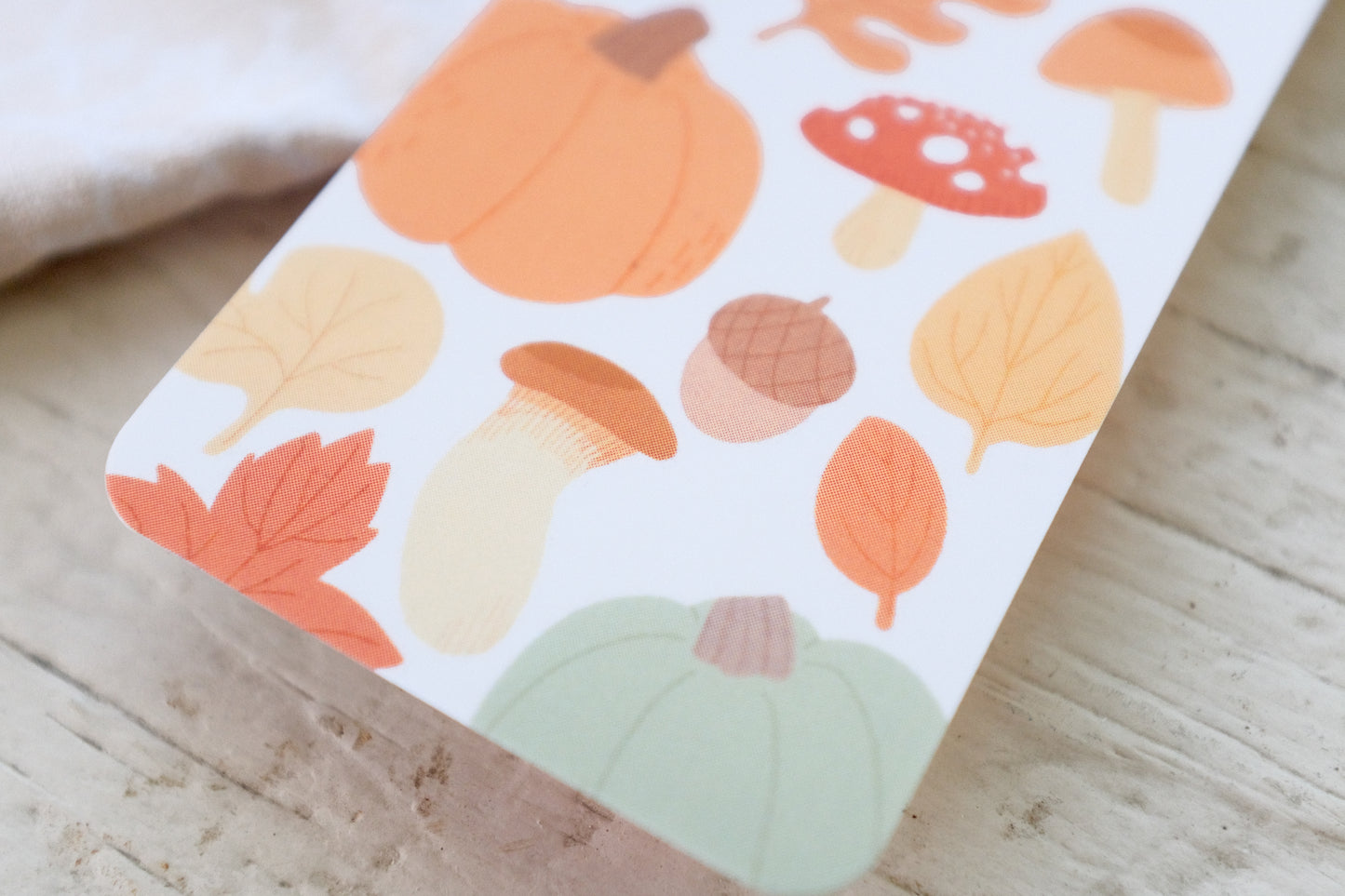 Fall Forager Bookmark