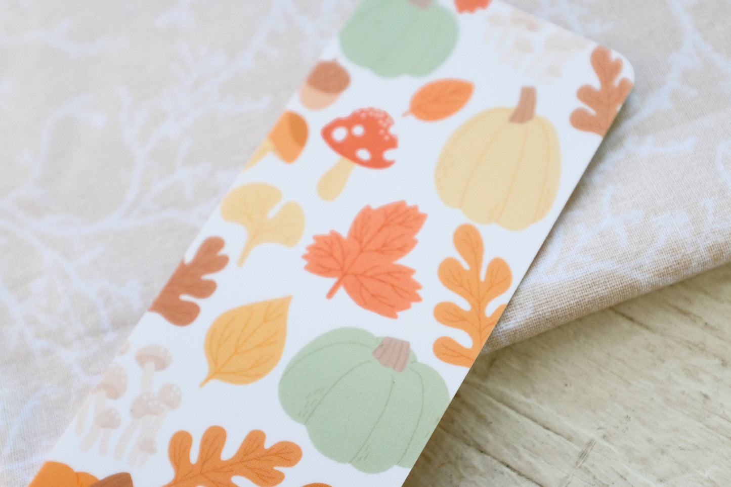 Fall Forager Bookmark