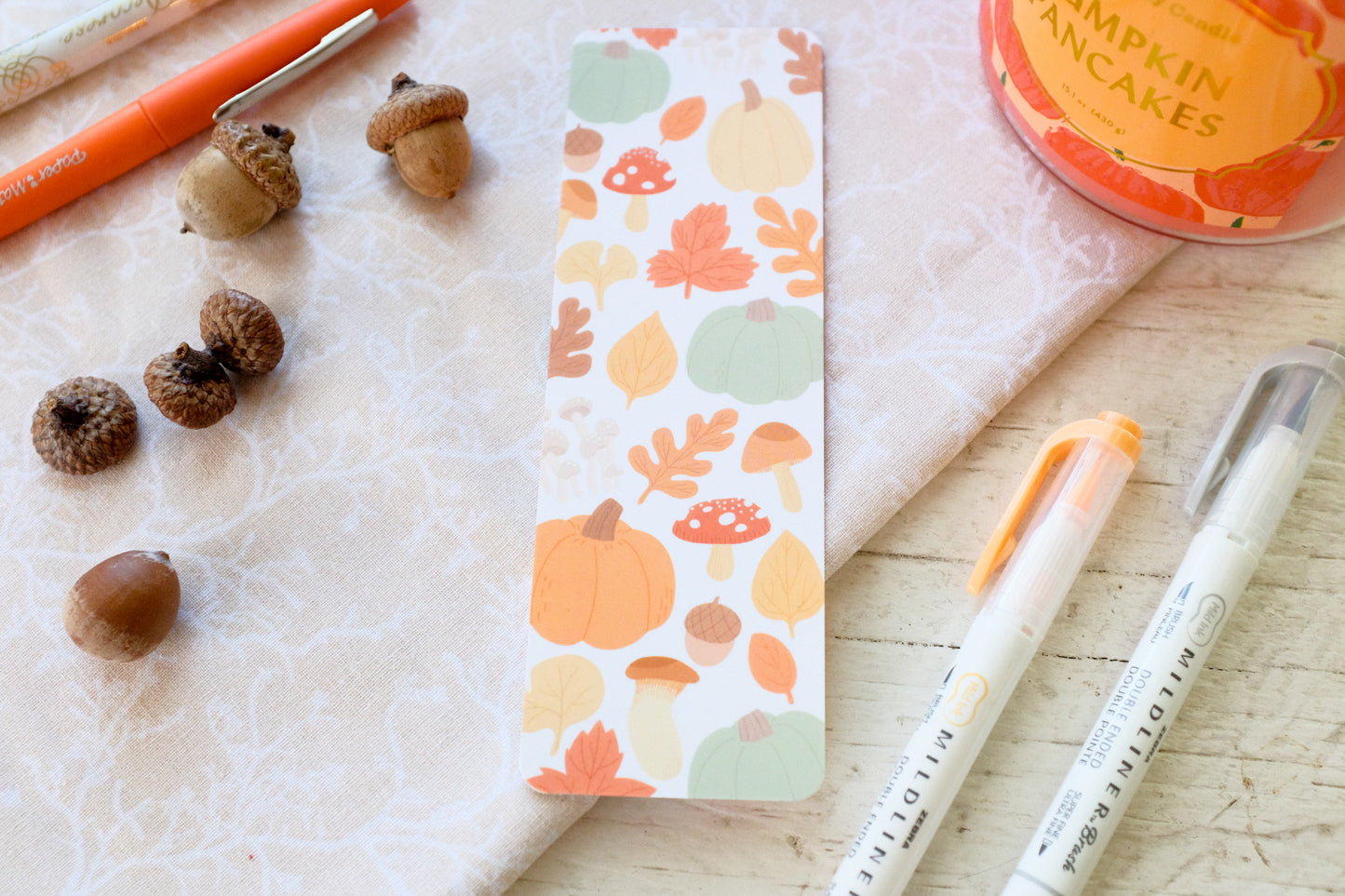 Fall Forager Bookmark