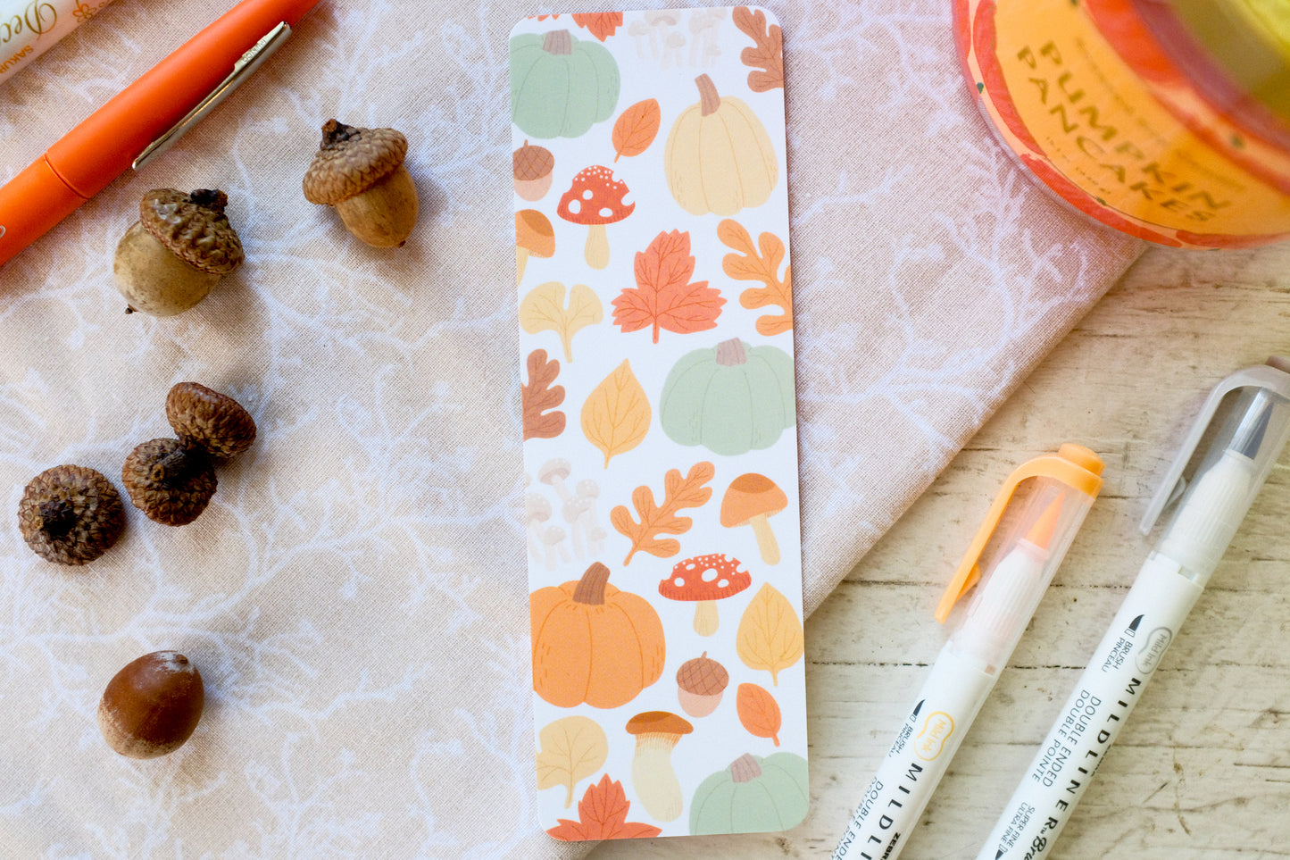 Fall Forager Bookmark