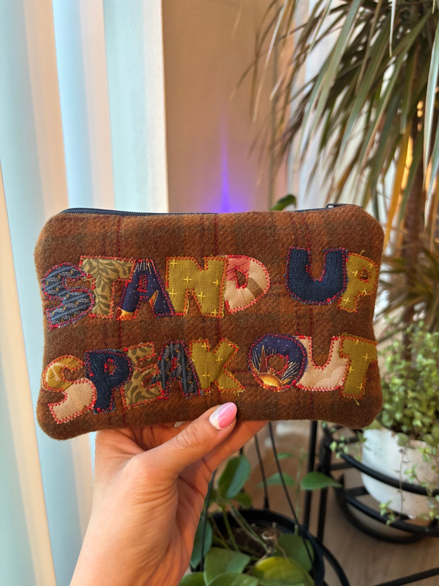 Stand Up Speak Out Zipper Pouch