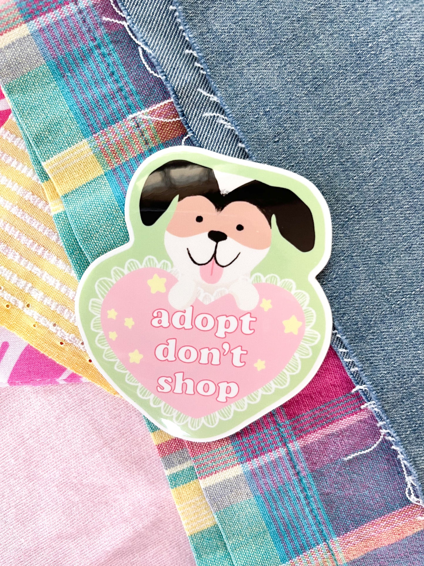 Adopt Don't Shop Sticker