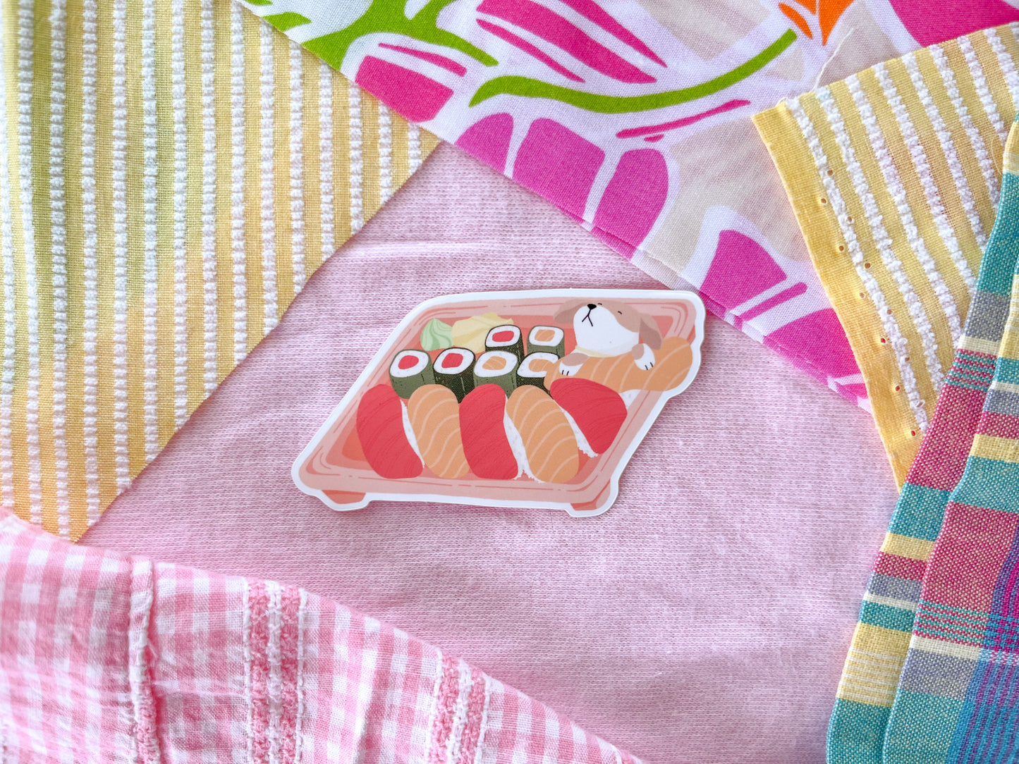 Sushi Dog Sticker