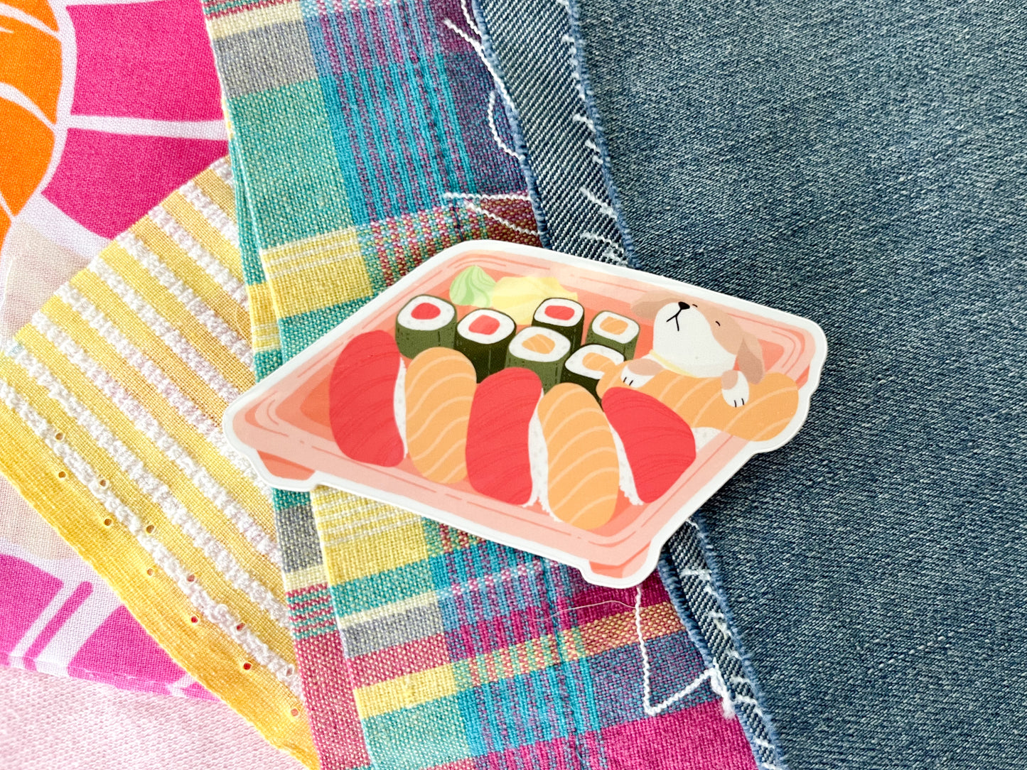 Sushi Dog Sticker