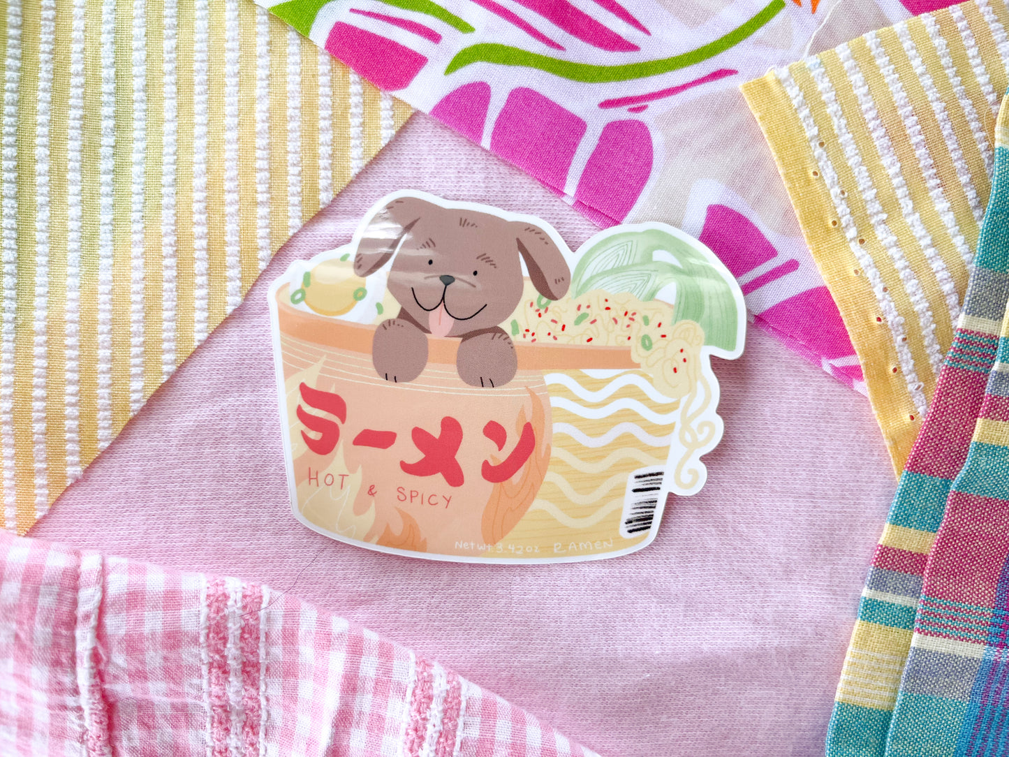 Ramen Dog Sticker