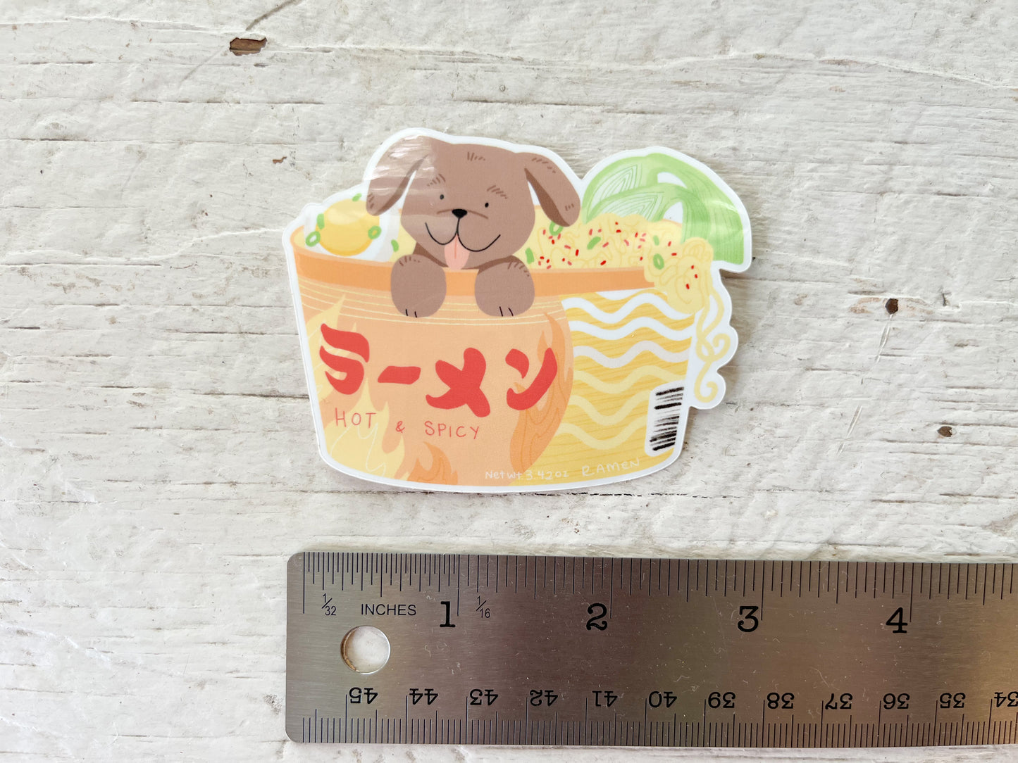 Ramen Dog Sticker