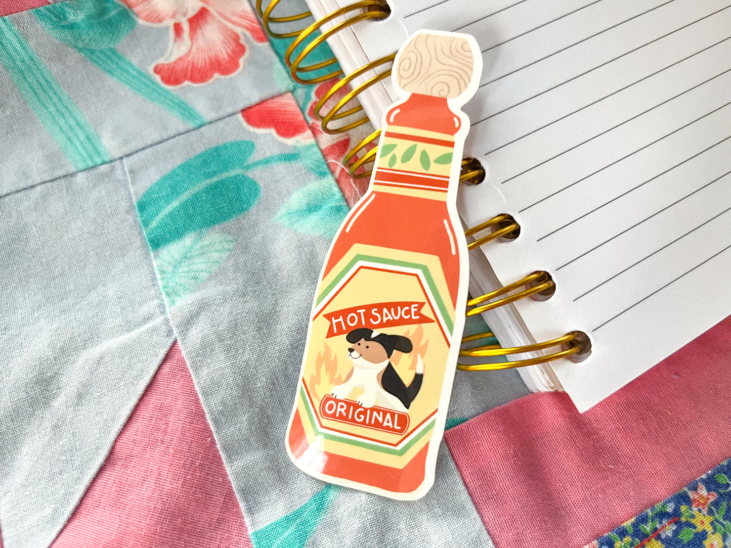 Hot Sauce Dog Sticker